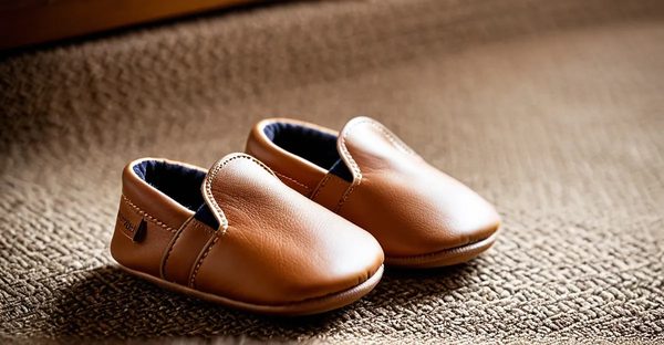 Chaussons bébé en cuir souple : confort et sécurité garantis